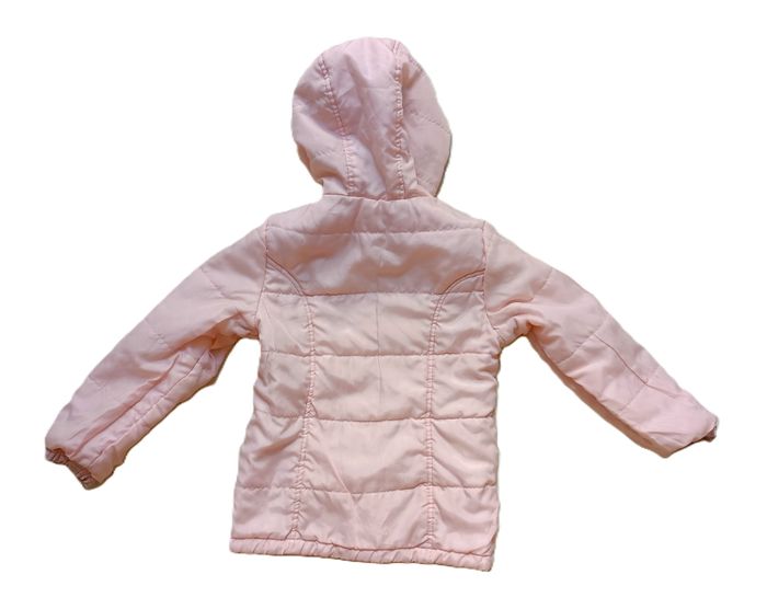 Doudoune légère rose et gris à capuche. Réversible. Quechua. Decathlon. Taille 4 ans - photo numéro 9