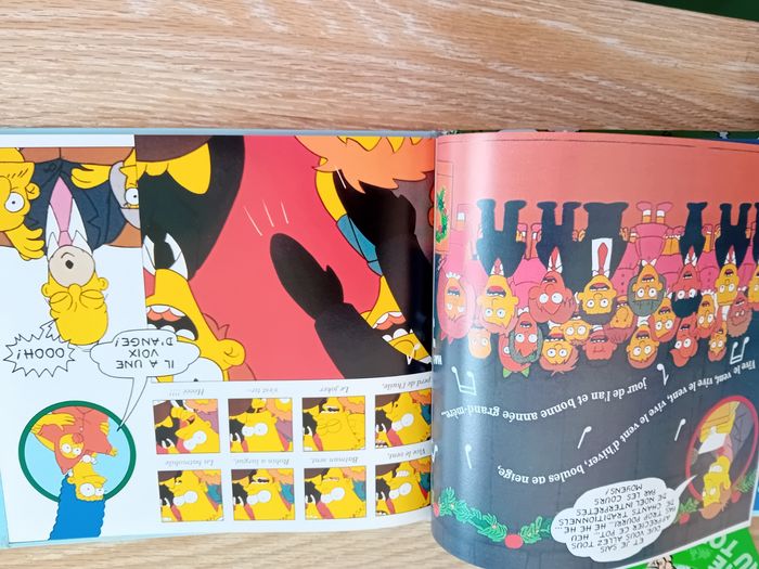Le livre de Noël des Simspon (1992) - Bon état - photo numéro 2