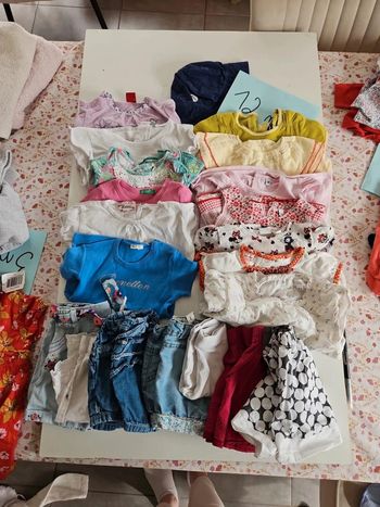 lot été fille 12 mois