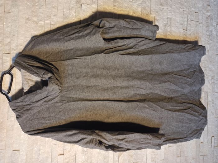 Sweat Long à Capuche Femme Gris Taille L Neuf - photo numéro 5