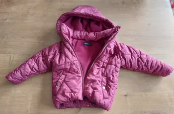Doudoune bordeaux fuschia