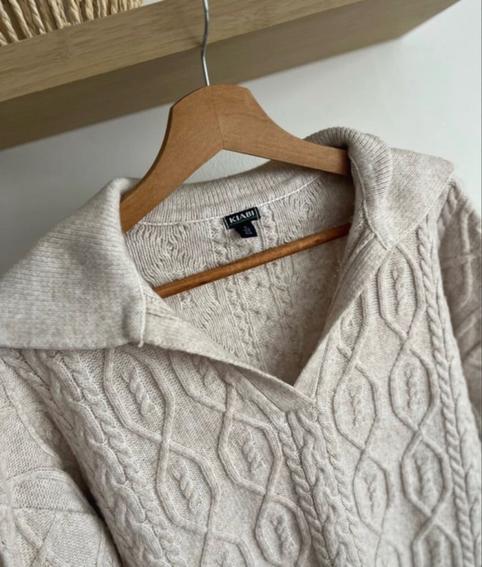 Joli pull col camionneur - Kiabi - Taille S - photo numéro 3