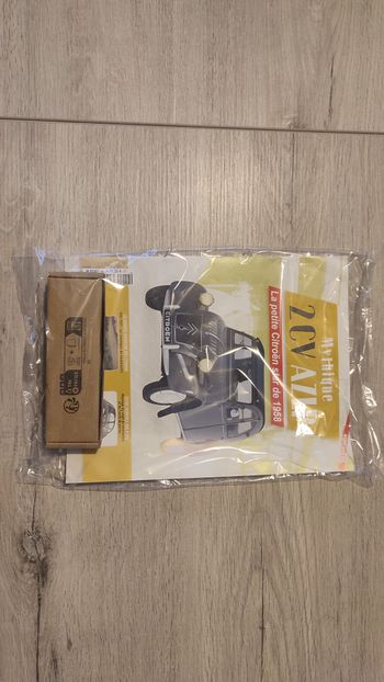 Fascicule n°86 numéro 86 pièce détachée Citroën 2CV AZLP 1/8 1/8ème Hachette Collections #E39