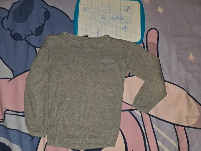 Pull leger gris