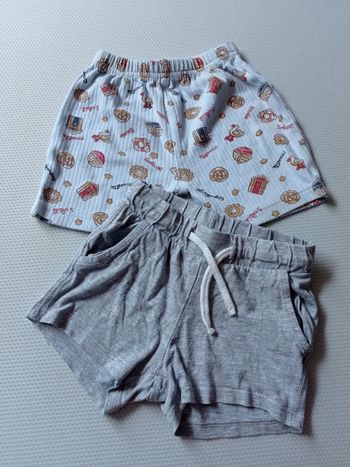 Lot 2 shorts 6 mois