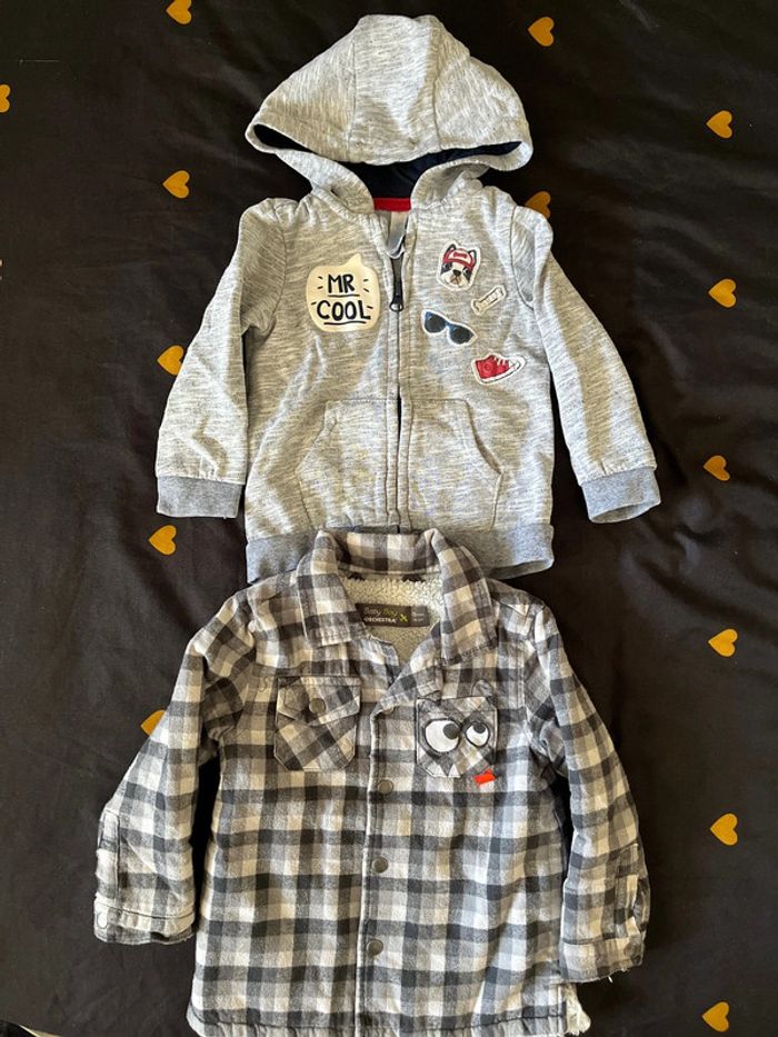 Lot de veste 23 mois