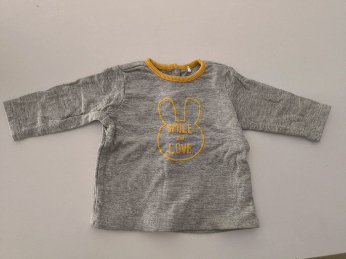 T-shirt manche longue 3 mois orchestra