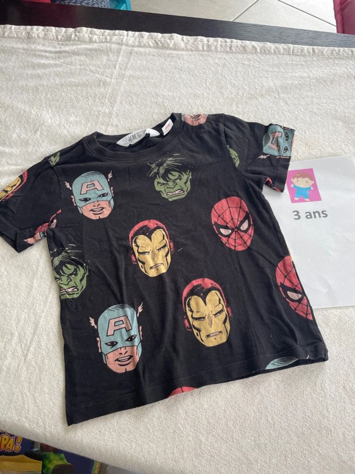 T-shirt H&M, Marvel, 2/4 ans