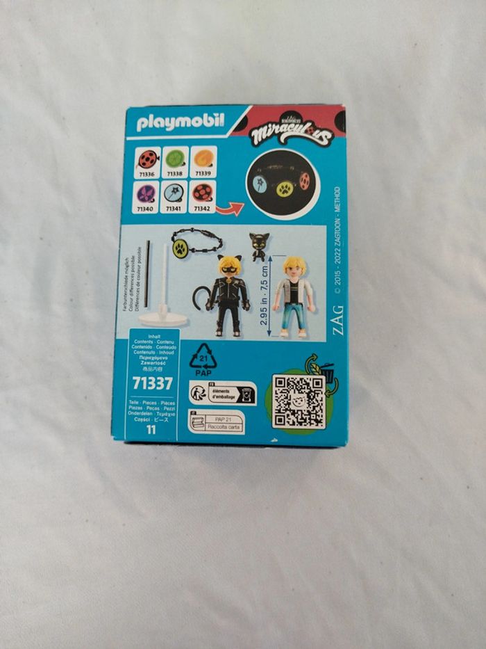 Playmobil 71337 Miraculous : Adrien & Chat Noir - photo numéro 2
