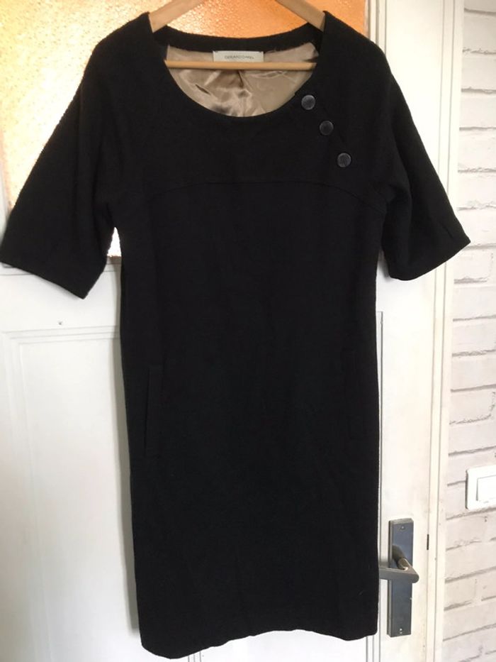 Robe longue noir marque Gérard Darel taille 42 - photo numéro 6