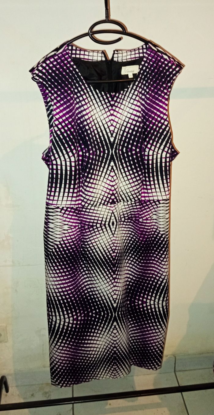 Robe à motifs taille 22 UK