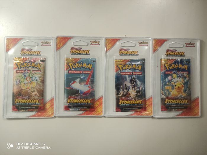 Art set étincelle déferlante ev8 pokemon