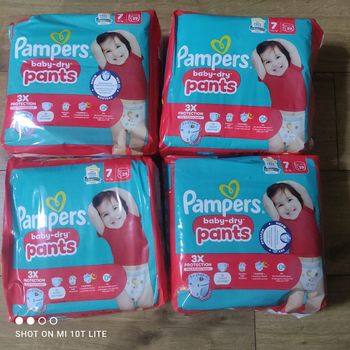 Couches pampers pants 