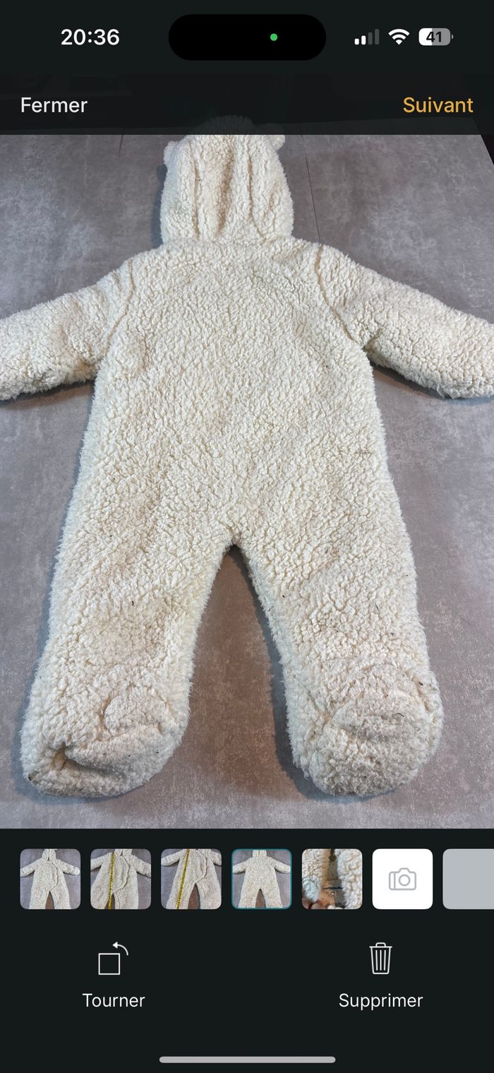 Manteau combinaison 12 mois - photo numéro 4