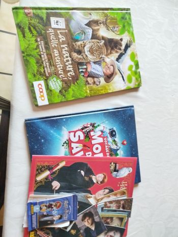 Lot albums coop et Harry Potter+ cartes