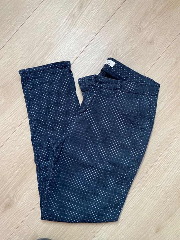 Pantalon imprimé type chino