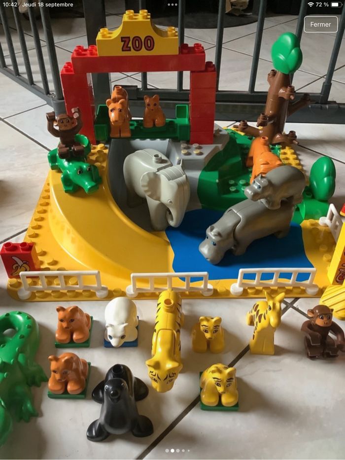 Lego bricker vintage 1991 le zoo 2295 - photo numéro 2