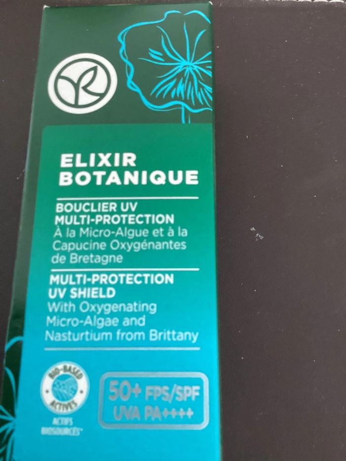 Yves rocher « Élixir botanique « bouclier UV multi protection