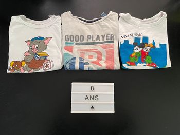 Lot 3 tee-shirts
