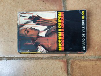 SAS Mission à Sagon, livre de Gerard de Villiers, éditions Plon