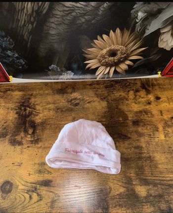 Bonnet naissance fille🦄