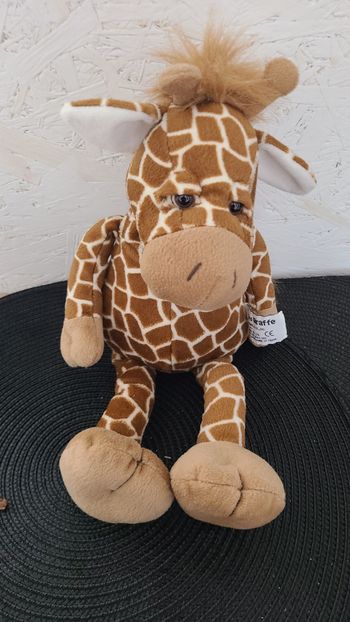 Girafe de Russ Berrie - peluche de collection vintage.