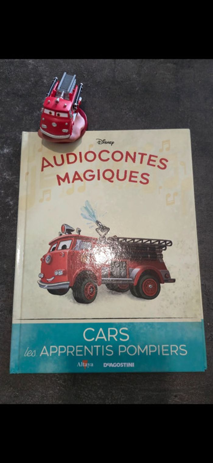 Livre et figurine 124 des audiocontes Magiques altaya audio conte audio compte disney