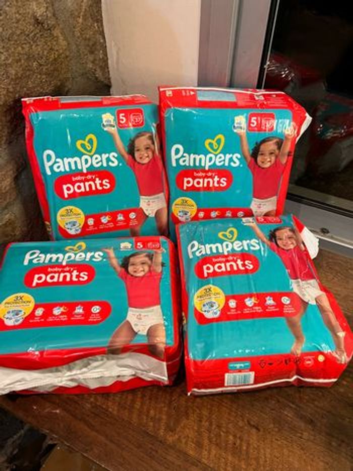 Couche taille 5 Pampers Baby dry taille 5 : 148 Pants culottes couches