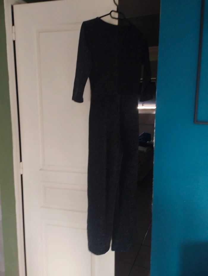 Combinaison femme taille xxs Pimkie noir pailleté - photo numéro 3