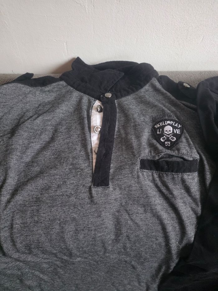 Lot tee-shirts manches longues 14 ans - photo numéro 3