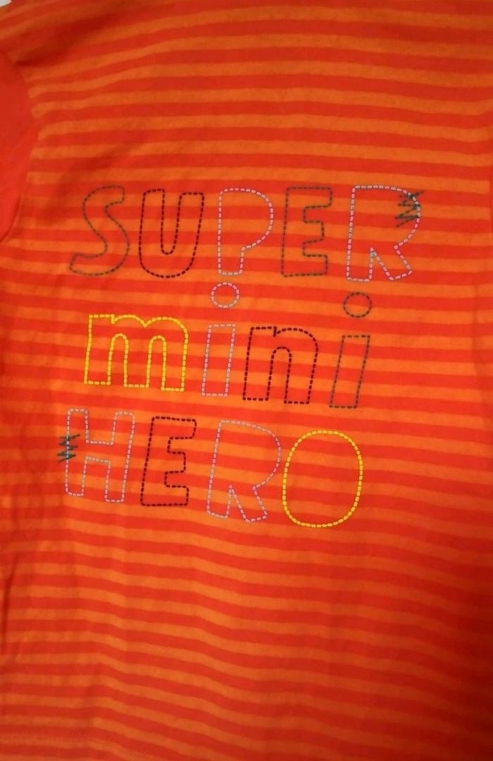 T-shirt orange - photo numéro 5