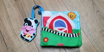 Livre d éveil en tissu fisher price