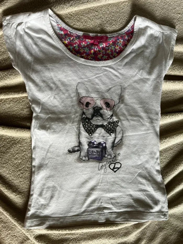 TEE shirt long Board 10ans
