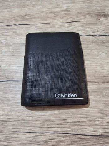Portefeuille Calvin Klein Trifold Noir (Facture Zalando)