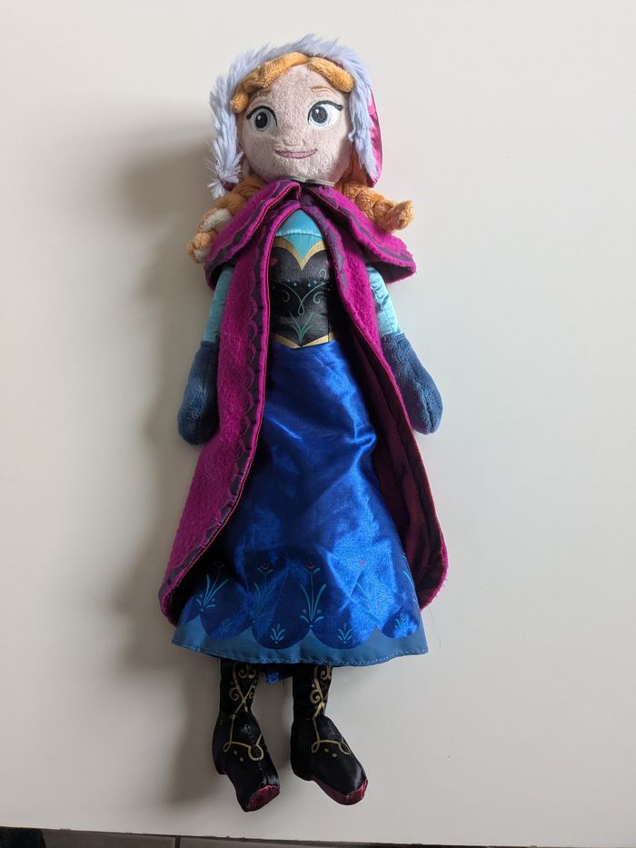 La Reine des neiges Disney poupée de chiffon Anna - photo numéro 1
