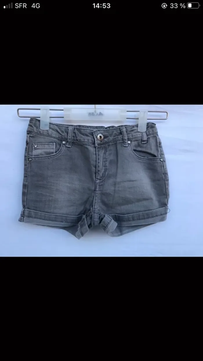 short gris - photo numéro 4