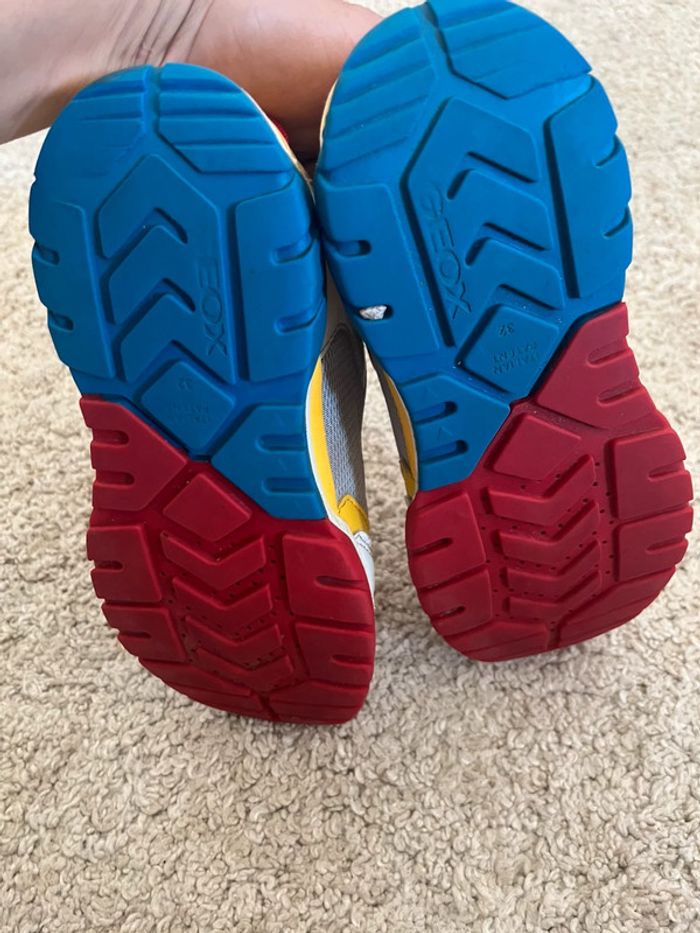 Basket Geox Multicolore taille 32💫 - photo numéro 7