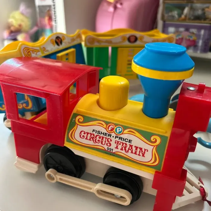 Circus train cirque fisher price vintage complet - photo numéro 7