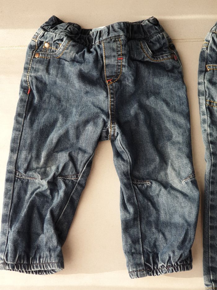 2 pantalons 18 mois hivers disney obaibi - photo numéro 3