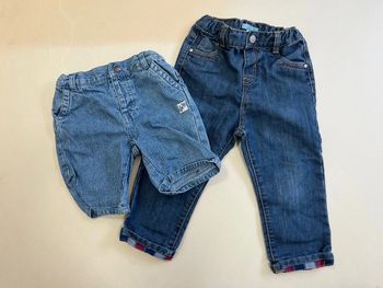 Lot 24 mois 1 pantacourt 1 pantalon