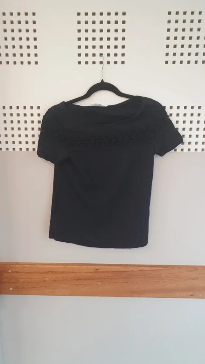 T shirt noir promod - photo numéro 2