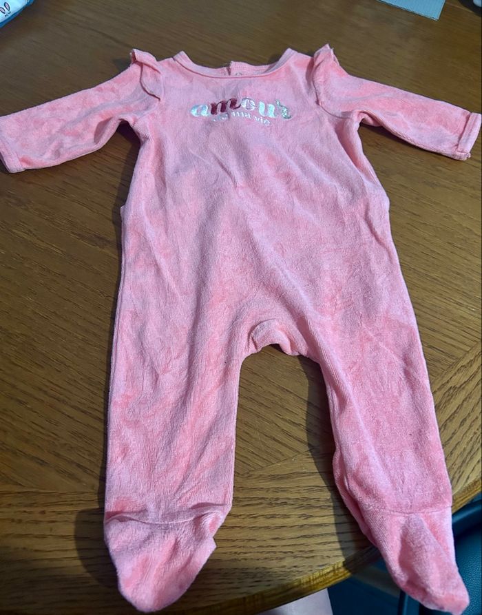 Lot de 3 pyjamas velours - photo numéro 3