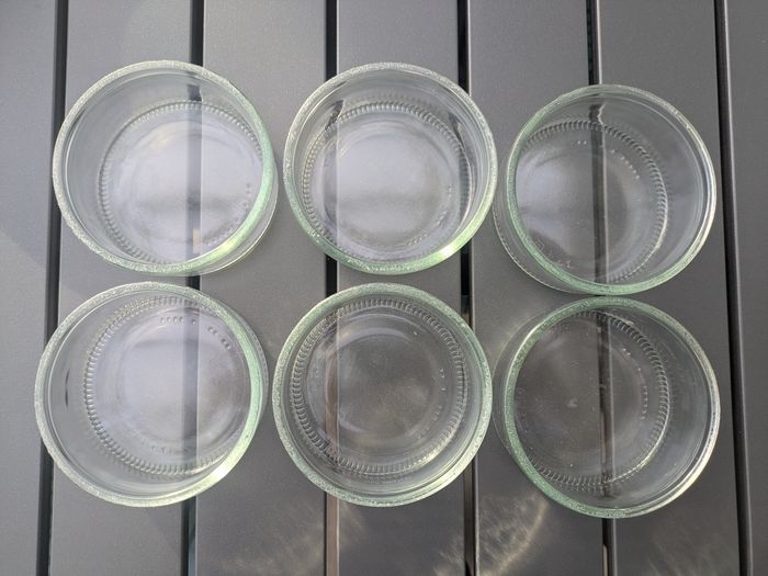 Lot 6 ramequins en verre - photo numéro 3