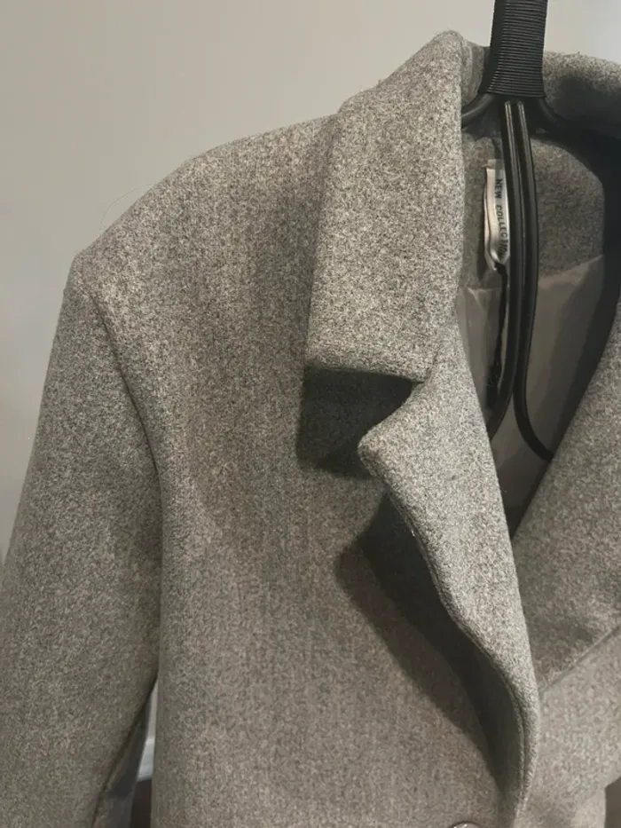 Manteau blazer gris New collection - photo numéro 3