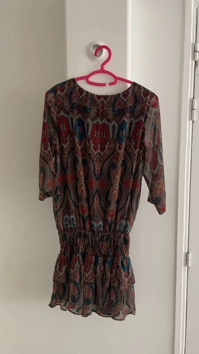 Robe manche en mousseline Mango - photo numéro 3