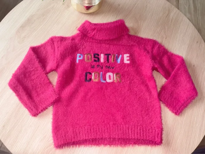 Pull col roulé Lili marelle 6 ans - photo numéro 2