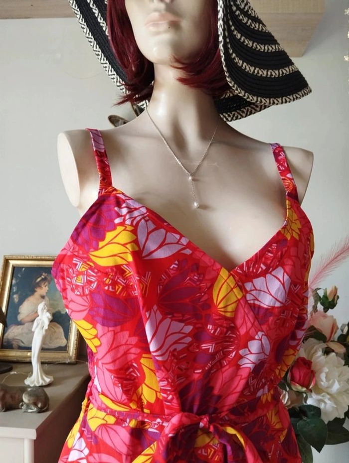 🪷Robe Légère Fleurie La Fiancée du Mékong T40/42🪷 - photo numéro 3