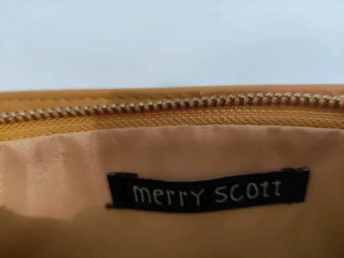 Portefeuille Merry Scott jaune moutarde - photo numéro 4