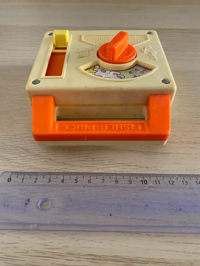 Boîte à musique Fisher price 1981 alouette jouet musical music box - photo numéro 5