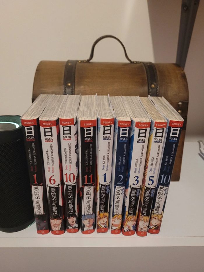 Lot manga Gambling School/Gambling School Twin